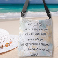 Jean 14:27, Paix, Bible Verse Bohème Floral