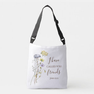 Sac Ajustable Jean 15:15 Je t'ai appelé amis Bible Verse