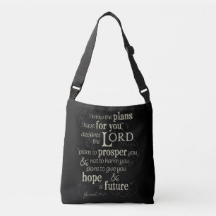 Sac Ajustable Jérémie 29:11 Verse de la Bible