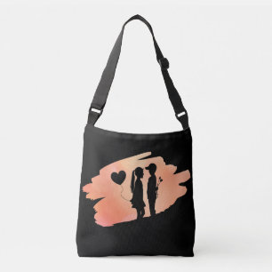 Sac Ajustable Jeune Amour Fille Et Garçon Silhouette