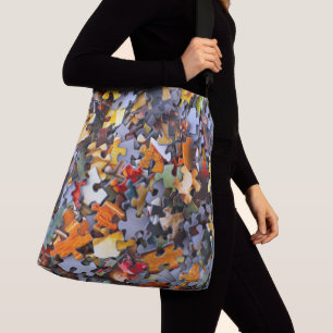 Sac Ajustable Jigsaw Puzzle Pieces drôle