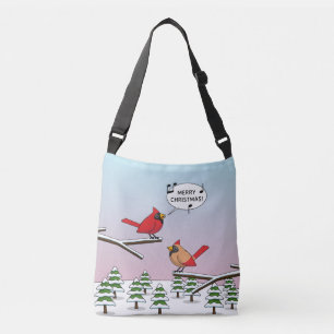 Sac Ajustable Joli Cardinal Rouge Chantant Joyeux Noël