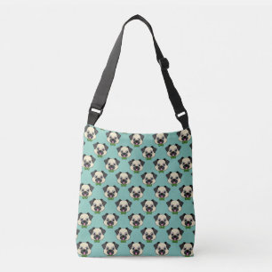 Sac Ajustable Joli chien Carlin avec Papillon