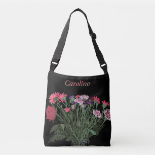 Sac Ajustable Joli Cottagecore Boho Fleurs de printemps+ Nom