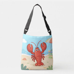 Sac Ajustable Joli homard à la plage