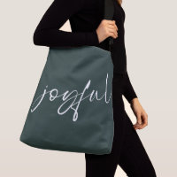 Joyeuse calligraphie moderne vert foncé