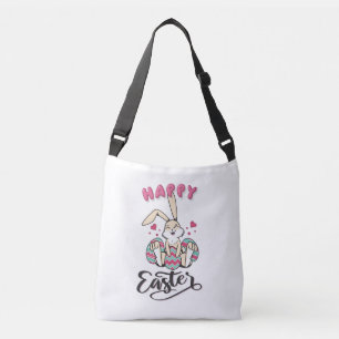 Sac Ajustable Joyeuses Pâques du charmant Lapin de Pâques