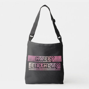 Sac Ajustable joyeux anniversaire coloré