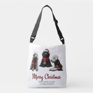 Sac Ajustable Joyeux Noël Chiens