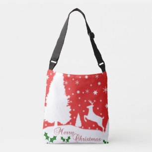 Sac Ajustable Joyeux Noël Snowflakes hiver