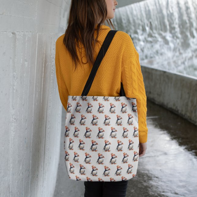 Sac Ajustable Joyeux Puffin (Créateur téléchargé)