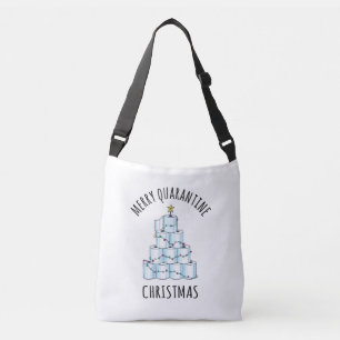 Sac Ajustable Joyeux Quarantaine Arbre de Noël Papier toilette