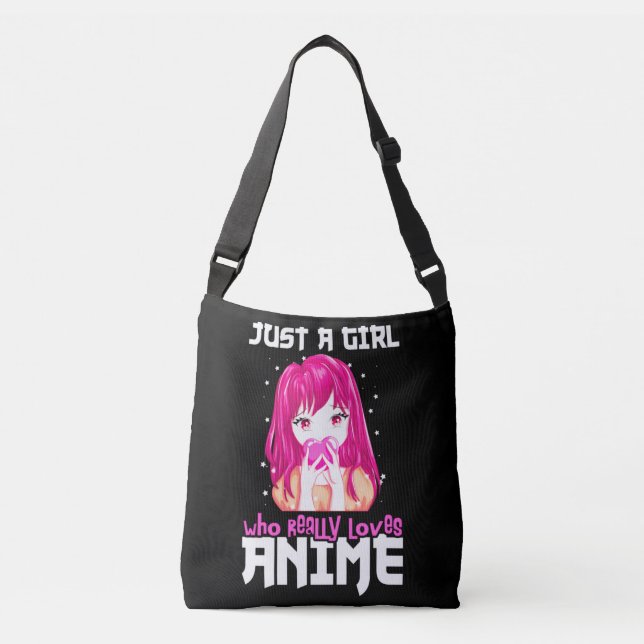 Sac Ajustable Juste Une Fille Qui Aime Vraiment Anime (Devant)