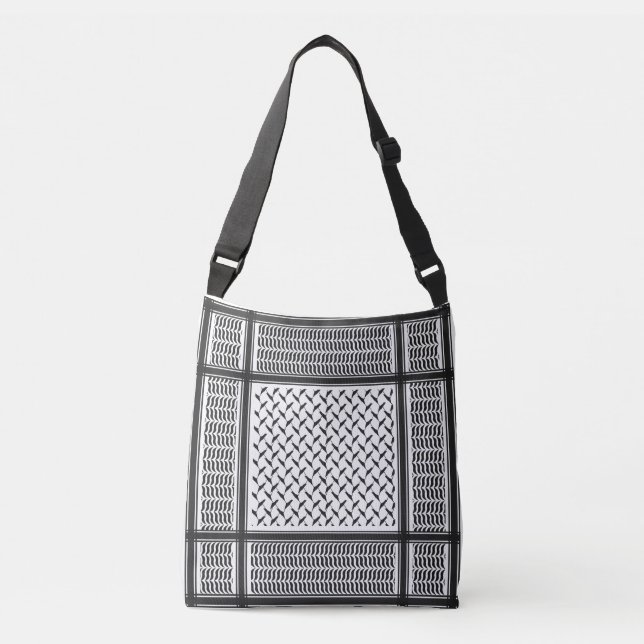 Sac Ajustable Keffiyeh palestinien (Devant)