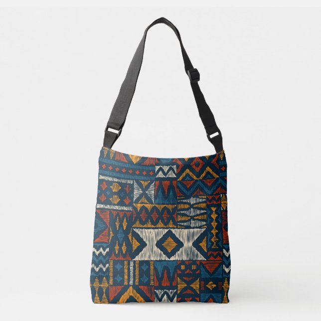 Sac Ajustable Kitenge chitenge Pattern Africa (Devant)