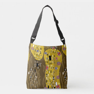 Sac Ajustable Klimt Inspiré Or Motif Art Nouveau Le Baiser
