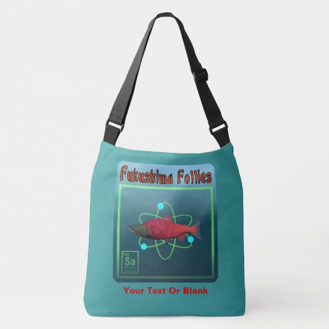 Sac Ajustable La folie de Fukushima (Devant)