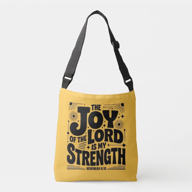 Sac Ajustable La joie du Seigneur est ma force (Devant)