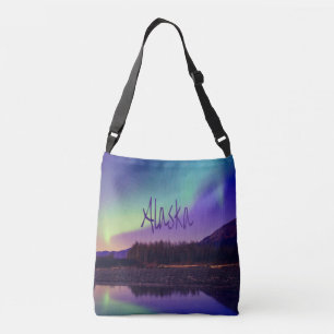Sac Ajustable Lac Alaska Northern Lights Mountains