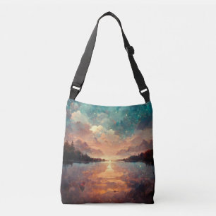 Sac Ajustable Lac Dreamlike et Sunset   Landscape