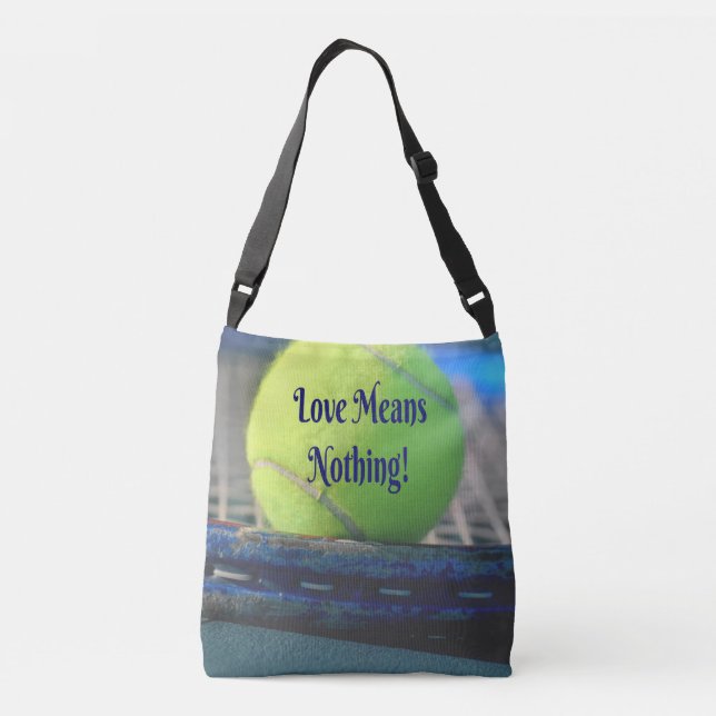 Sac Ajustable L'Amour Du Tennis Ne Signifie Rien ! Amusant motiv (Dos)