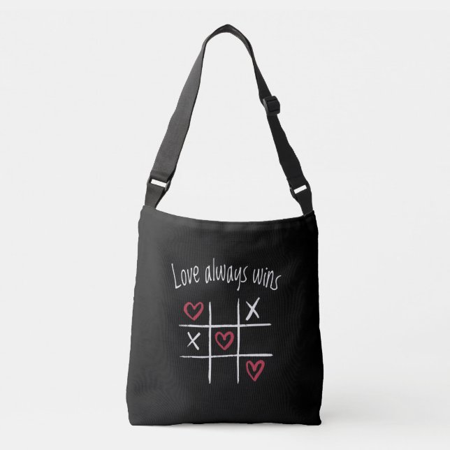 Sac Ajustable L'amour gagne toujours (Devant)