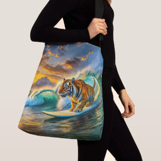 Sac Ajustable Le Bengale Sur Un Design De Surf Par Rich AMeN Gil