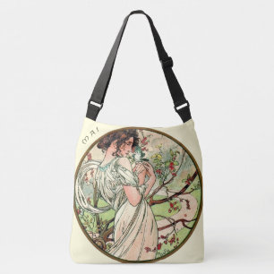 Sac Ajustable Le calendrier de Nouveau Mucha d'art peut