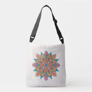 Sac Ajustable Le cercle coloré de l'Inde : un mandala décoratif