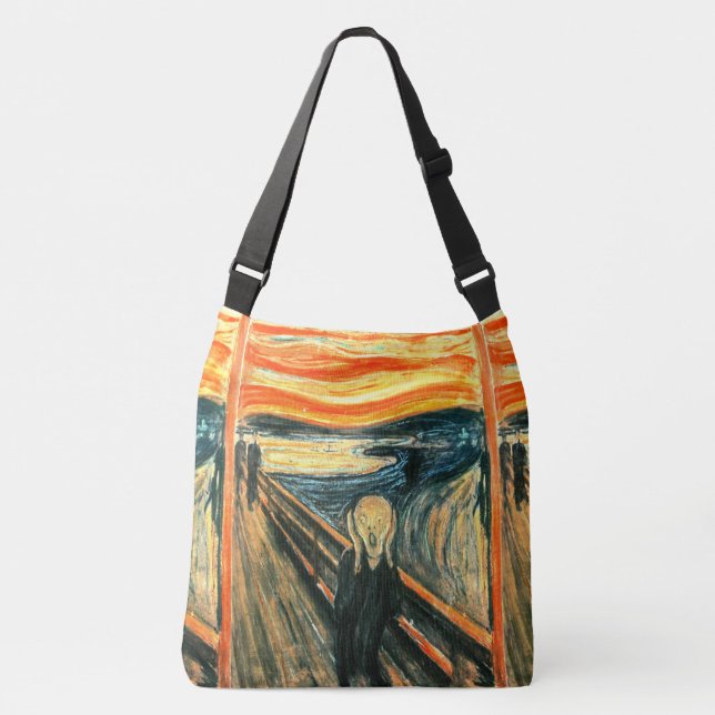 Sac Ajustable Le cri perçant par Edvard Munch (Devant)