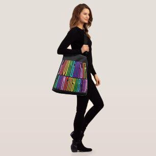 Sac Ajustable Le drapeau coloré d'arc-en-ciel de LGBTQ colore l