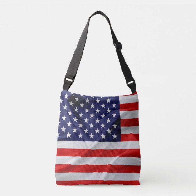 Sac Ajustable Le drapeau des États-Unis d'Amérique (Devant)