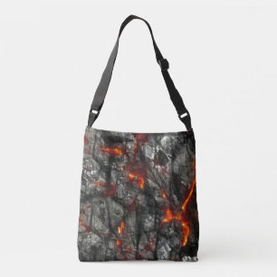 Sac Ajustable Le feu rouge, texture abstraite fantastique en