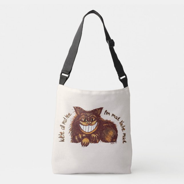 Sac Ajustable Le rap de chat par Aleta (Devant)