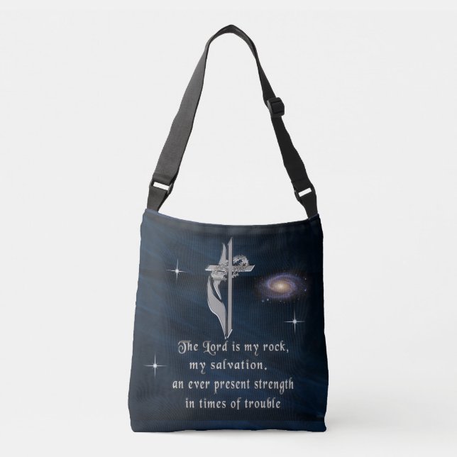 Sac Ajustable Le Seigneur est mon rocher (Devant)
