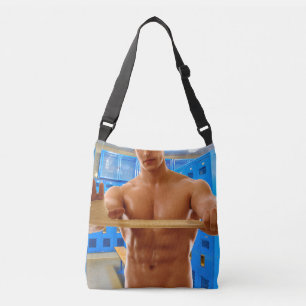 Sac Ajustable Le SlipperyJoe homme musclé torse nu abs poitrine