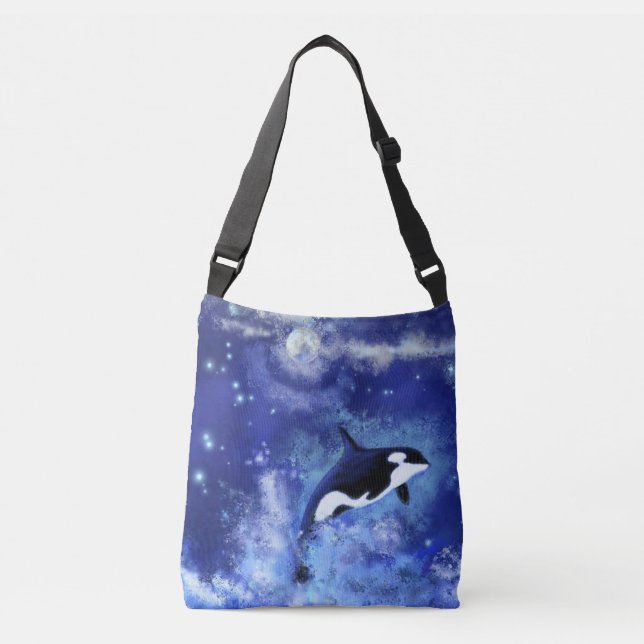 Sac Ajustable Le Tueur Whale on Full Moon (Devant)