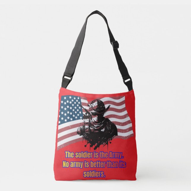 Sac Ajustable Legacy of the brave bright red (Devant)