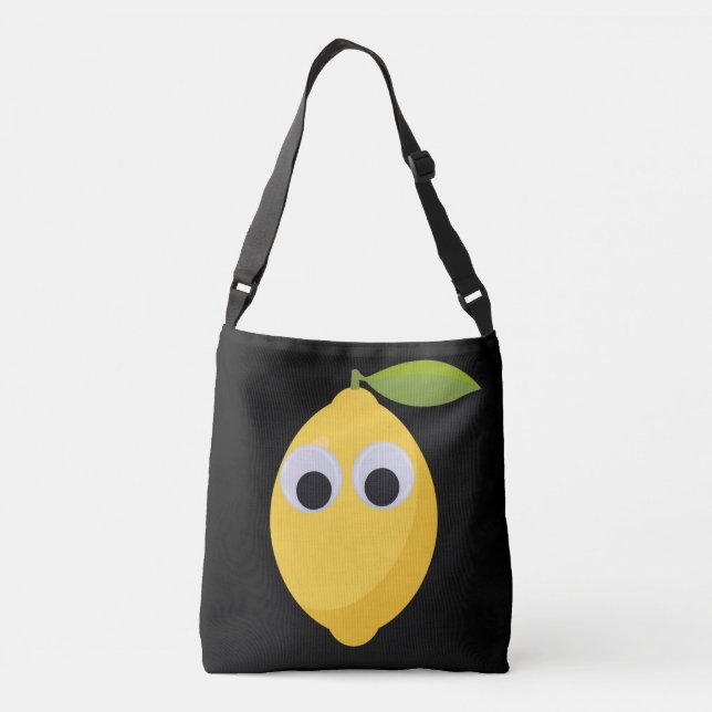 Sac Ajustable Lemon, sweet fruit with googly eyes (Dos)