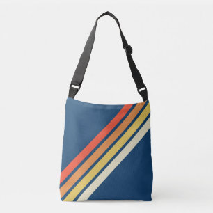 Sac Ajustable Les années 70 coloré 80s Retro Stripes