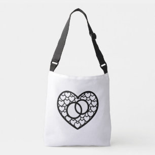 Sac Ajustable Les Cernes mariages Dans Un Coeur