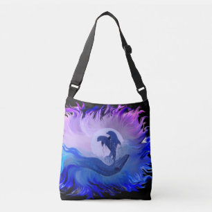 Sac Ajustable Les dauphins au clair de lune