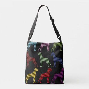 Sac Ajustable les grands Danois abstraits modernes