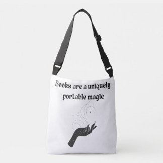 Sac Ajustable Les livres sont une magie noire unique et portable