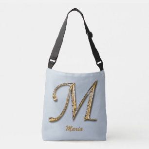 Sac Ajustable LETTRE D'OR Sophistiquée Élégante M MONO