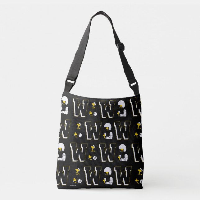 Sac Ajustable Lettre sport Woodstock Varsity Motif (Devant)