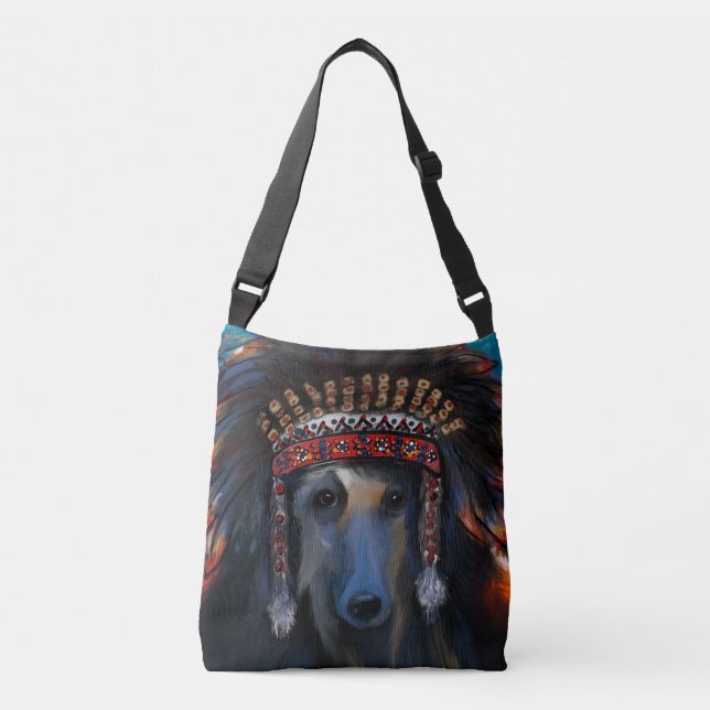 Sac Ajustable Lévrier Afghan     (Devant)