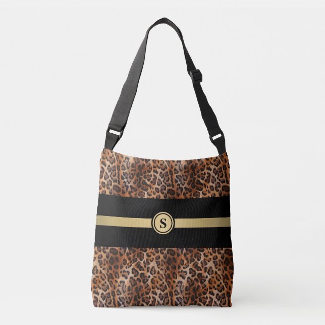 Sac Ajustable Libérez votre côté sauvage : Leopard personnalisé (Devant)