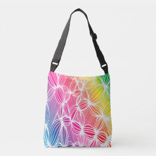 Sac Ajustable Lignes arc-en-ciel courbes