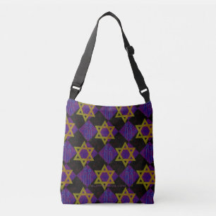 Sac Ajustable L'image à thème Hanukkah de SlipperyJoe's jaune do